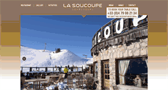 Desktop Screenshot of lasoucoupe.com